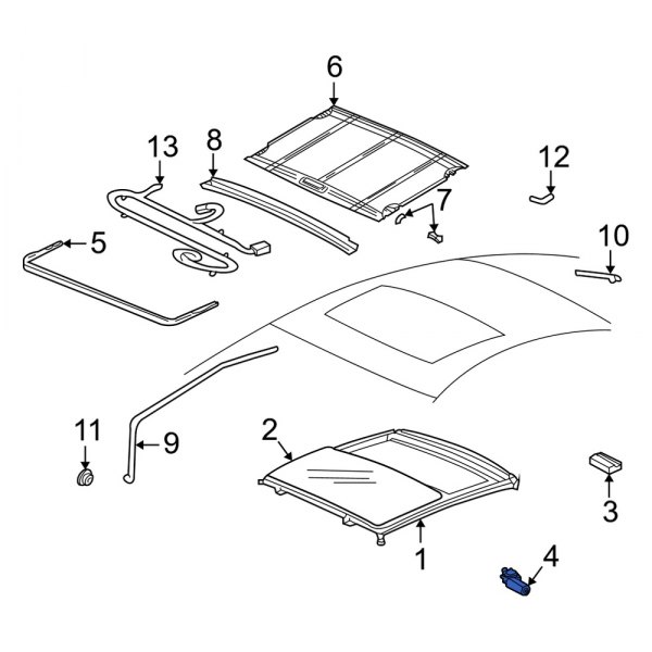 Sunroof Motor