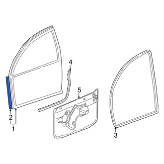 Dodge OE - Front Left Outer Door Outer Panel