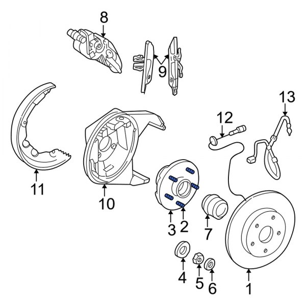 Wheel Lug Stud