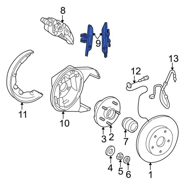 Disc Brake Pad Set