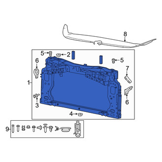 Dodge OE - Front Radiator Support Panel