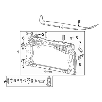 Dodge OE - Radiator Support