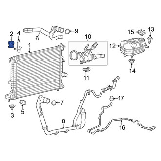 Dodge OE - Upper Radiator Insulator