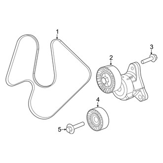 Dodge OE - Cooling - Belts & Pulleys