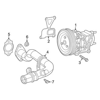Dodge OE - Cooling - Water Pump