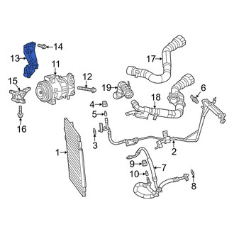 Dodge OE - Alternator Bracket