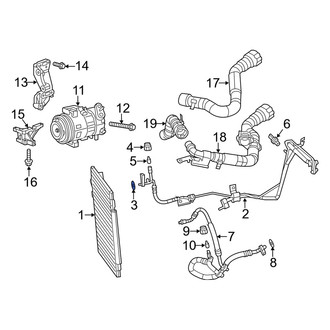 Dodge OE - A/C Line O-Ring