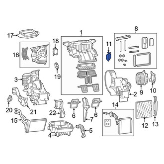 Dodge OE - HVAC Control Module