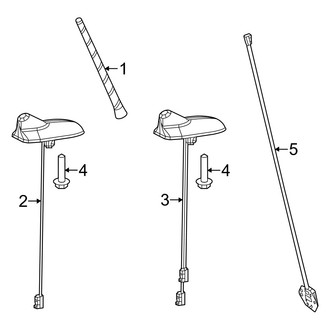 Dodge OE - Electrical - Antenna