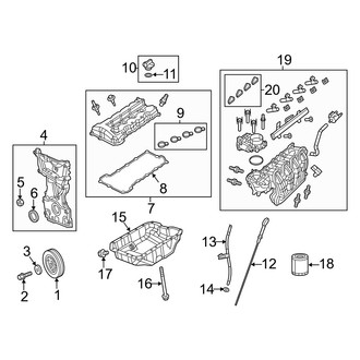 Dodge OE - Engine Parts (2.0L)