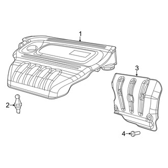 Dodge OE - Engine Appearance Cover (2.0L)