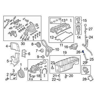 Dodge OE - Engine Oil Dipstick Tube Seal