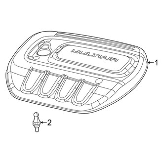 Dodge OE - Engine Appearance Cover (1.4L)