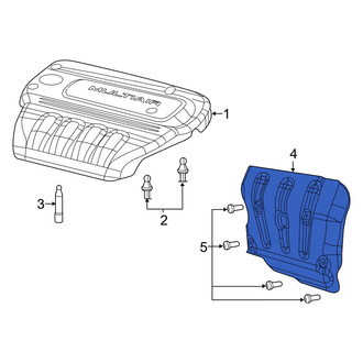Dodge OE - Exhaust Manifold Heat Shield
