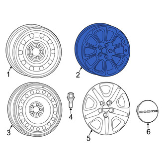 Dodge OE - Wheel
