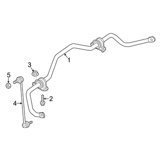 Dodge OE - Front Suspension - Stabilizer Bar & Components