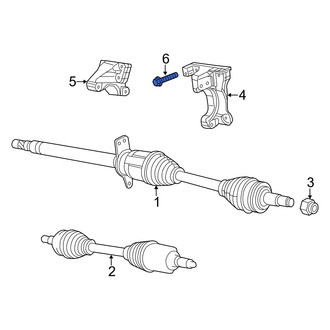 Dodge OE - Left CV Joint Bolt