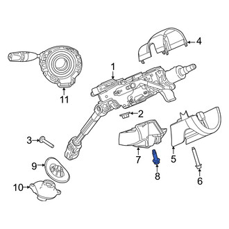 Dodge OE - Steering Column Cover Bolt