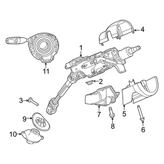 Dodge OE - Steering Column Components