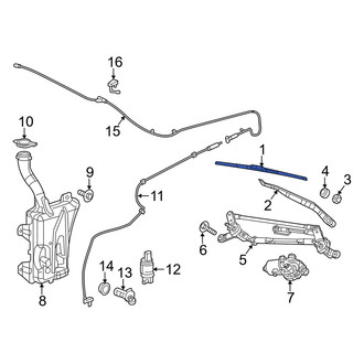 Dodge OE - Right Wiper Blade
