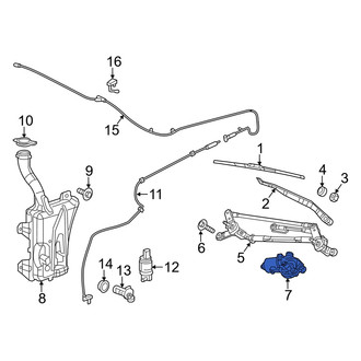 Dodge OE - Wiper Motor