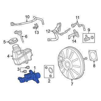 Dodge OE - Brake Master Cylinder