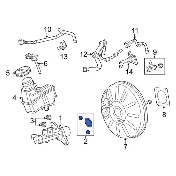 Brake Master Cylinder Gasket