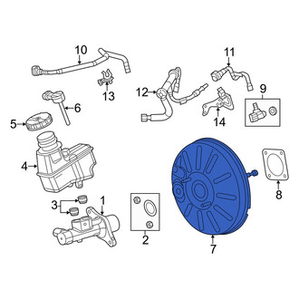 Dodge OE - Power Brake Booster