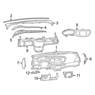 Dodge OE - Instrument Panel Components