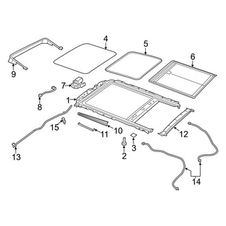 Dodge OE - Roof - Sunroof