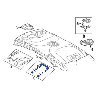 Dodge OE - Front Interior Grab Bar