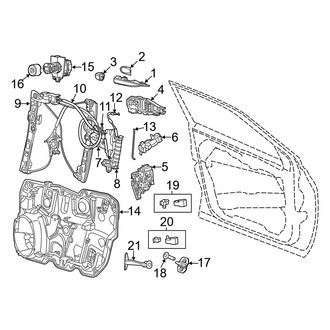 Dodge OE - Front Door - Lock & Hardware