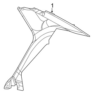 Dodge OE - Quarter Panel - Interior Trim