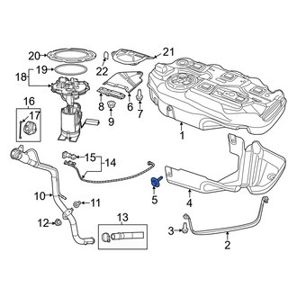 Dodge OE - Fuel Tank Shield Bolt