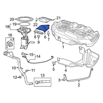 Dodge OE - Fuel Pump Shield