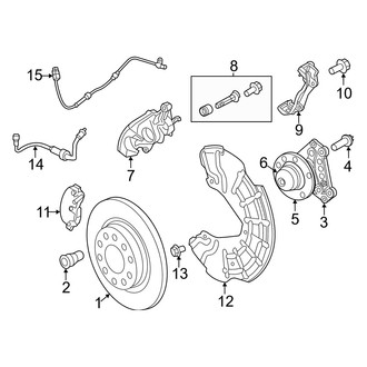 Dodge OE - Rear Suspension - Brake Components