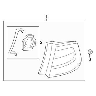 Dodge OE - Rear Lamps - Tail Lamps