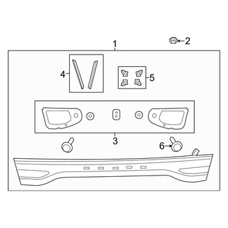 Dodge OE - Rear Lamps - Backup Lamps