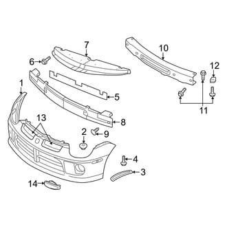 Dodge OE - Front Bumper & Grille - Bumper & Components (SRT-4)