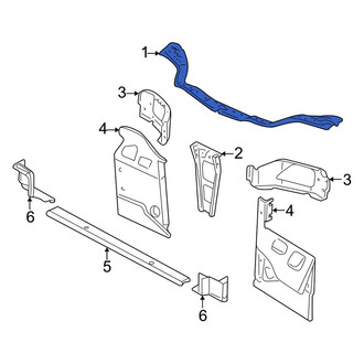 Dodge OE - Front Upper Radiator Support Tie Bar