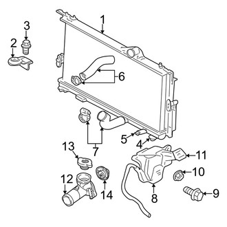Dodge OE - Cooling - Radiator & Components