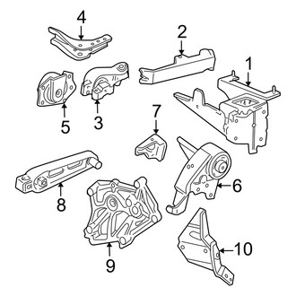 Dodge OE - Engine / Transaxle - Engine & Transmission Mounting