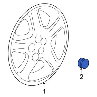 Dodge OE - Wheel Cap