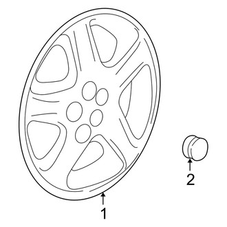 Dodge OE - Wheels - Wheel Covers & Trim