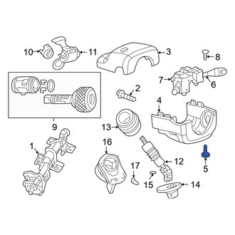 Dodge OE - Steering Column Cover Screw