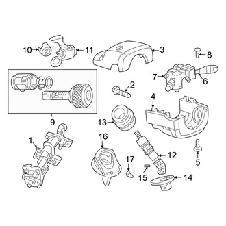 Dodge OE - Steering Column Components