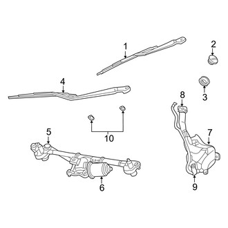 Dodge OE - Windshield - Wiper & Washer Components