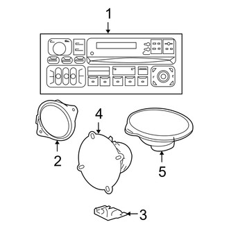 Dodge OE - Instrument Panel - Sound System