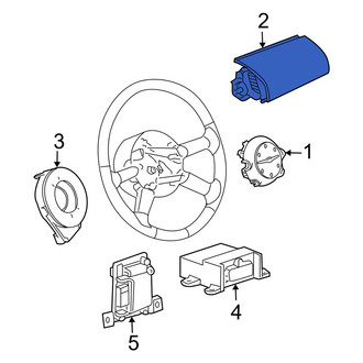 Dodge OE - Upper Instrument Panel Air Bag