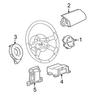 Dodge OE - Restraint Systems - Air Bag Components